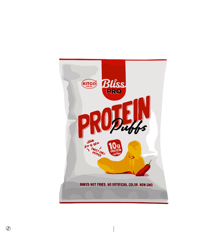 KITCO BLISS PRO PROTEIN PUFF SWEET CHILI PEPPER