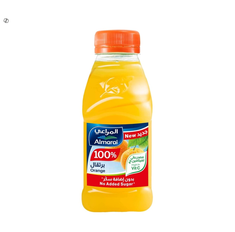 Almarai Long Life Orange Juice1 - no added sugar