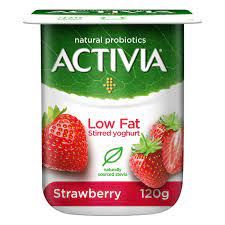 Activia Low Fat Strawberry Stirred Yogurt