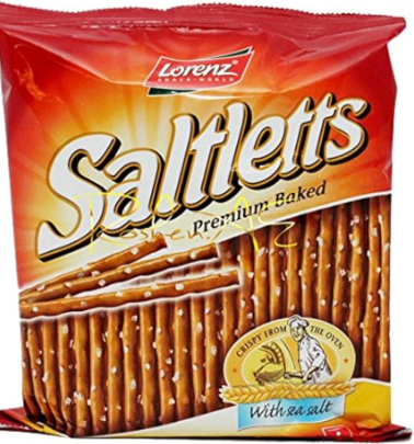 Lorenz Original Saltletts Pretzel Sticks with Sea Salt