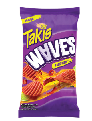 Takis Fuego Hot Chili Pepper & Lime Wavy Potato Chips11L2