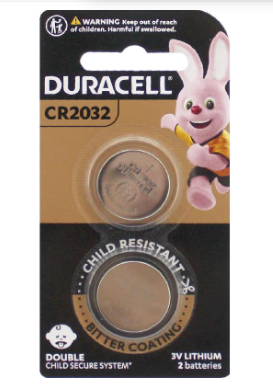 Duracell 3V Lithium CR2025 Batteries
