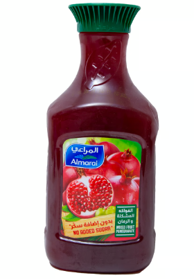 Almarai Long Life Mixed Fruit Juice with Pomegranate - no added sugar 1.4L