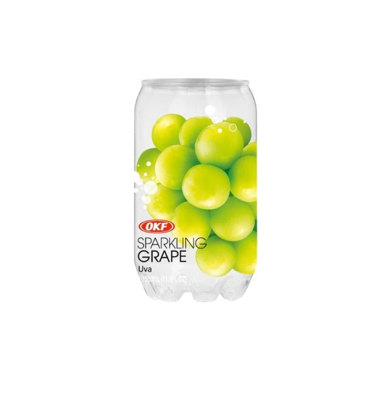 OKF Sparkling Water Grape Flavor 350ml