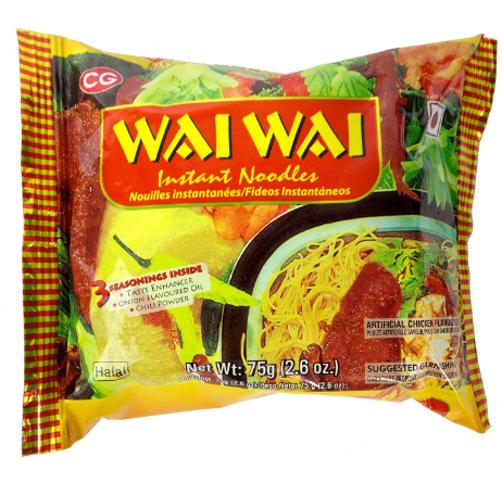 Wai Wai Instant Express Noodles Chicken Flavor
