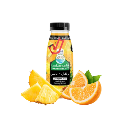 Almarai farms select orange-pineapple 250ml