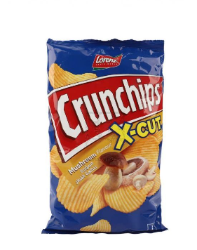 LORENZ CRUNCHIPS X-CUT MUSHROOM FLAVOUR