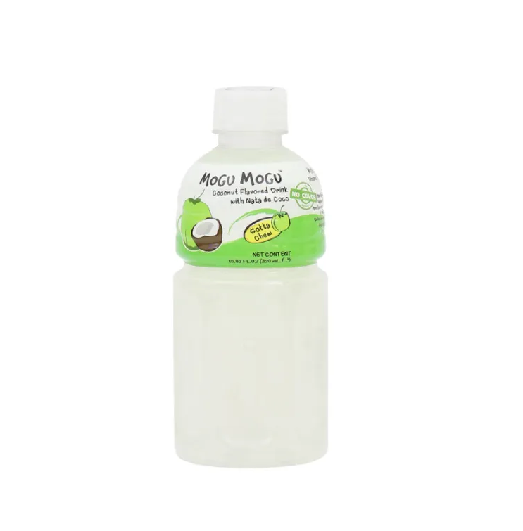 Mogu Mogu Long Life Coconut Flavored Drink with Nata de Coco 320ml