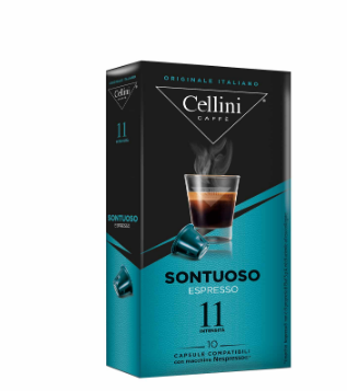 Cellini Capsules Sontuoso Espresso Box 10x10pcs.