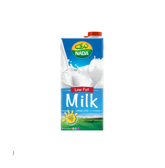 Nada Long Life Low Fat Milk 1LTR