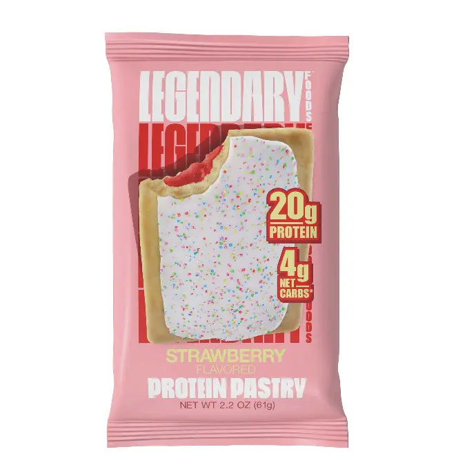 Legendary Foods 20g Protein Pastry Strawberry Flavor - gluten free