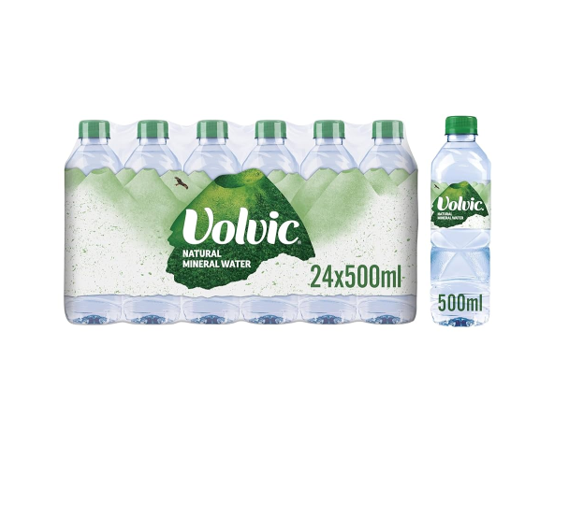 VOLVIC MINERAL WATER 24*500ML