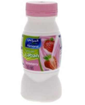 ALMARAI STRAWBERRY LABAN 180ML