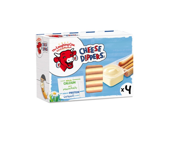 La Vache Qui Rit Dip & Crunch Cheese with Snack Sticks (4 pieces)