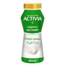 Activia Fresh Full Fat Laban 180ml