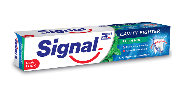 Signal Cavity Fighter Toothpaste Fresh Mint Flavor1