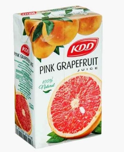 KDD Long Life Pink Grapefruit Drink