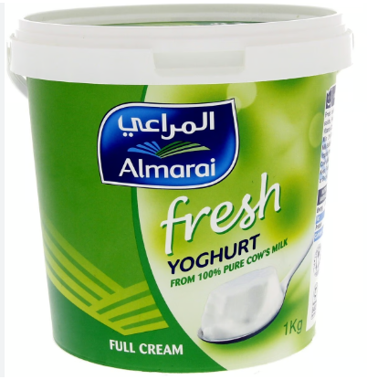 Almarai Fresh Full Fat Yogurt 1KG