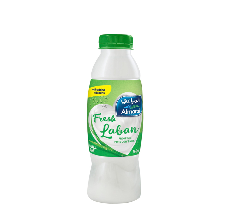 ALMARAI FRESH FULL FAT LABAN 360ML