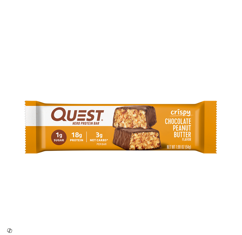 Quest crispy chocolate peanut butter 54G