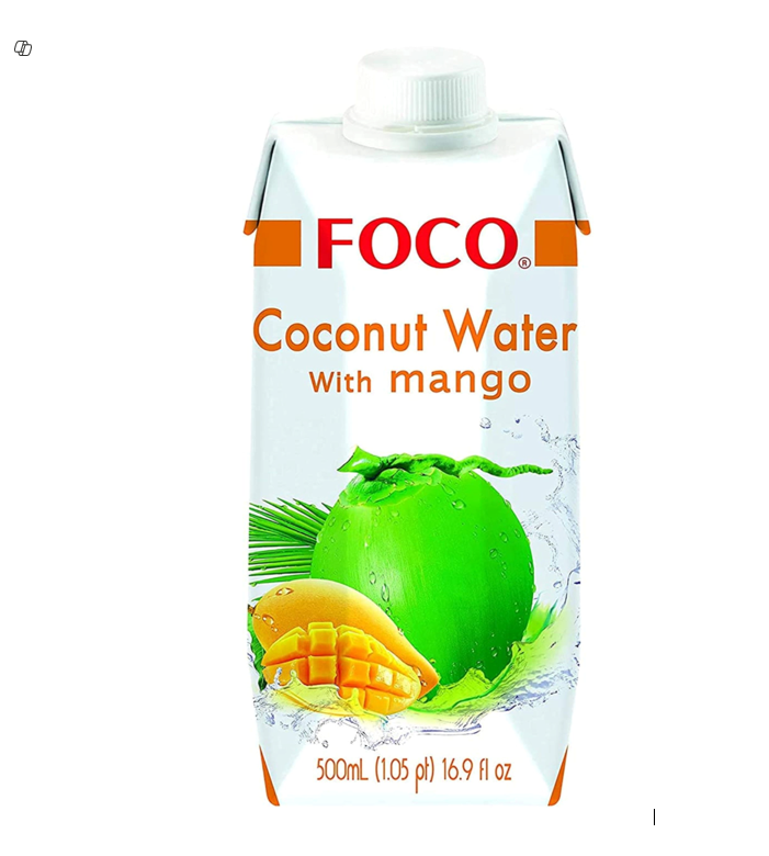 Foco UHT Coconut Water Mango