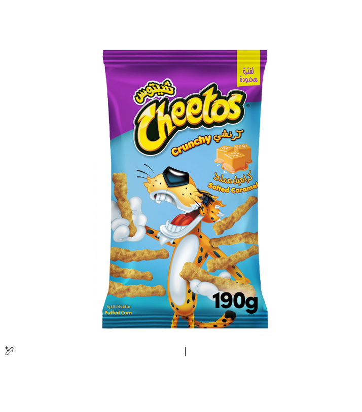 Cheetos Crunchy Salted Caramel Corn Puffs