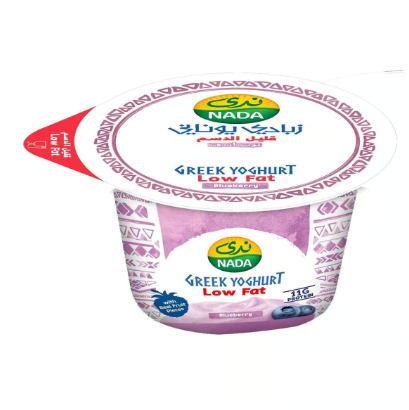 Nada Low Fat Blueberry Greek Yogurt (2+1 Free)