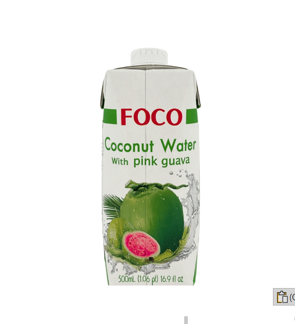 Foco Coconut Water with Pink Guava