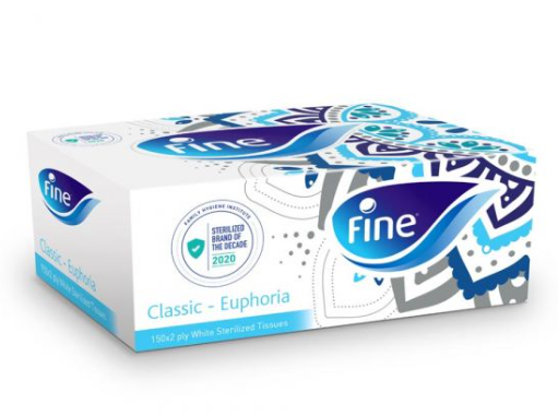 Fine Classic Euphoria Sterilized White Tissues 2ply