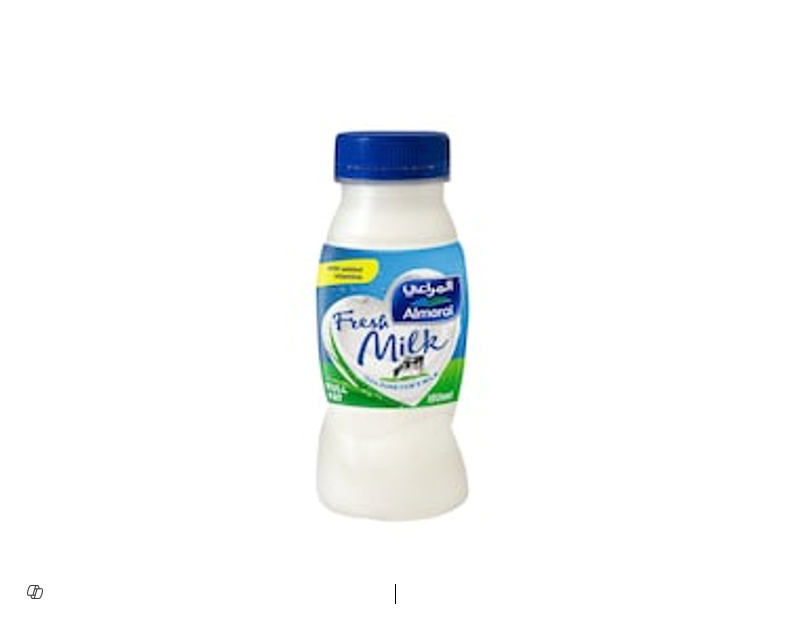 ALMARAI FRESH FULL FAT MILK 200ML