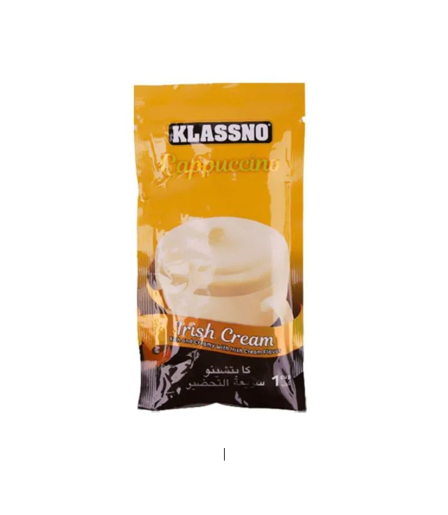 Klassno Cappuccino Irish Cream Instant Coffee Sachet
