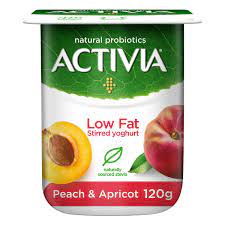 Activia Low Fat Peach & Apricot Stirred Yogurt