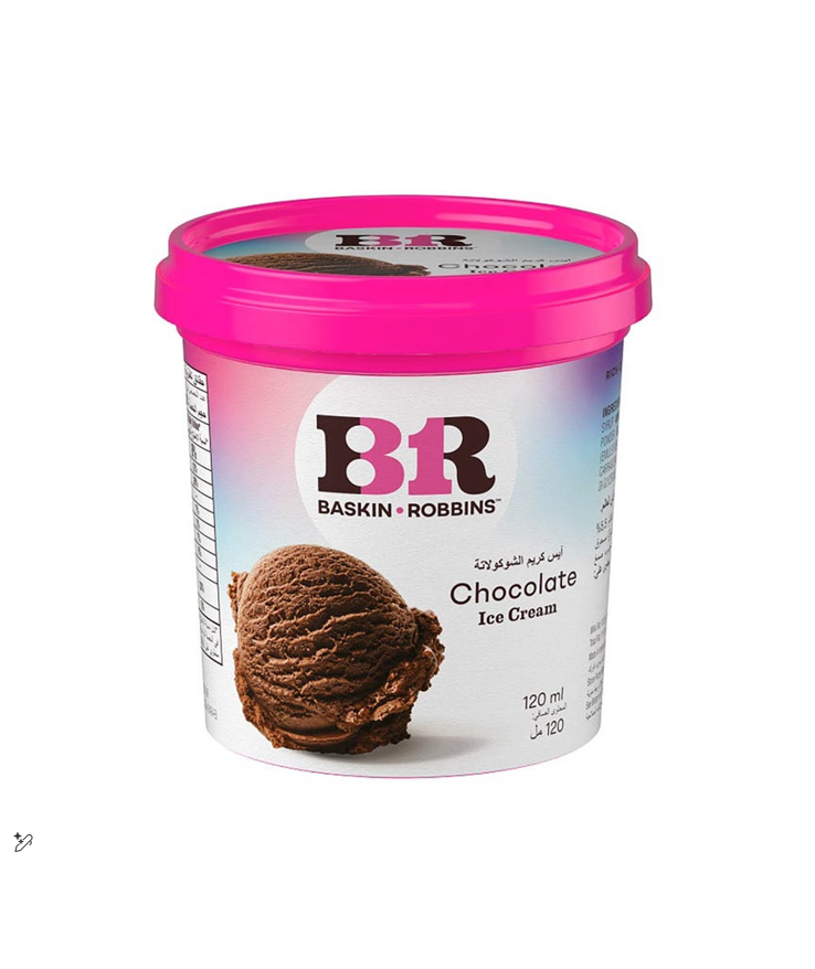Baskin Robbins Chocolate Ice Cream - vegetarian(small)