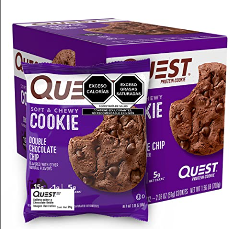 Quest Protein Double Chocolate Chip Cookie