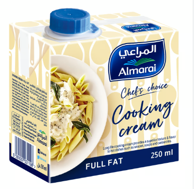 Almarai Chef's Choice Full Fat Cooking Cream 250ML