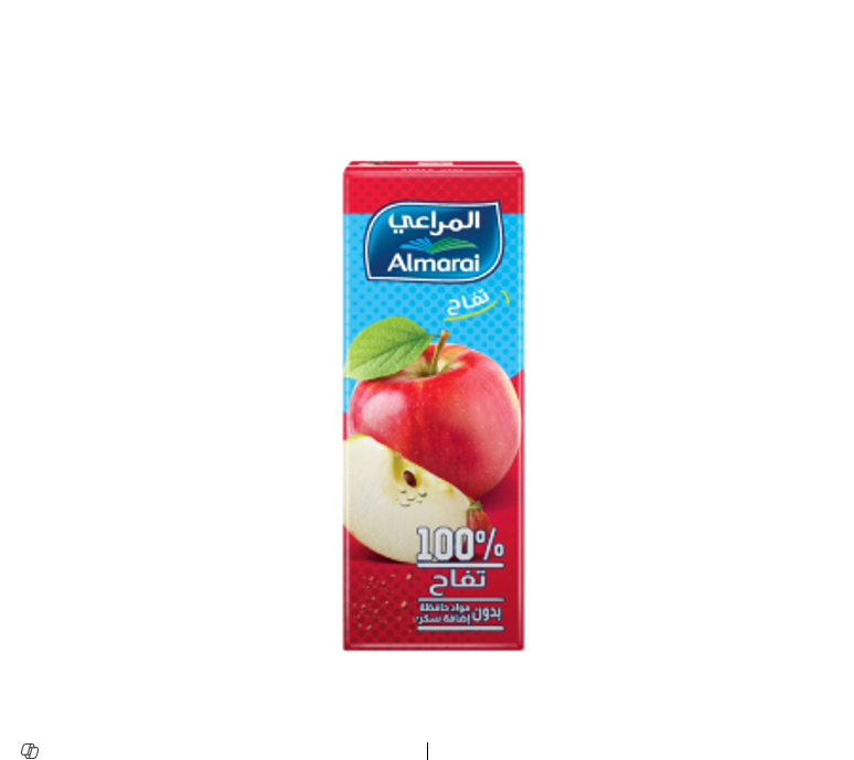 Almarai Long Life Apple Juice - preservatives free, no added sugar