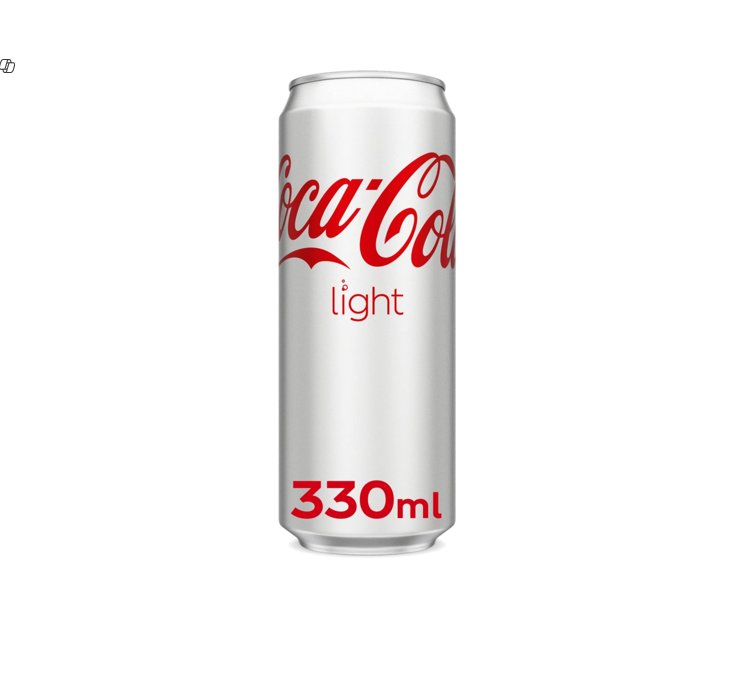 Coca Cola Cans Light 330ml