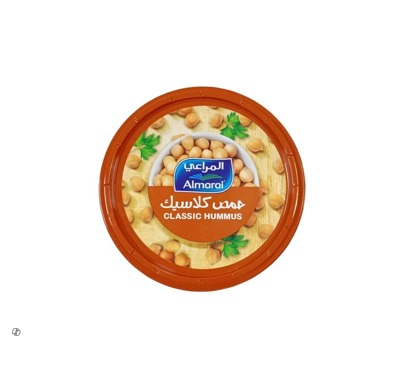 ALMARAI NATURAL HUMMUS 250GM