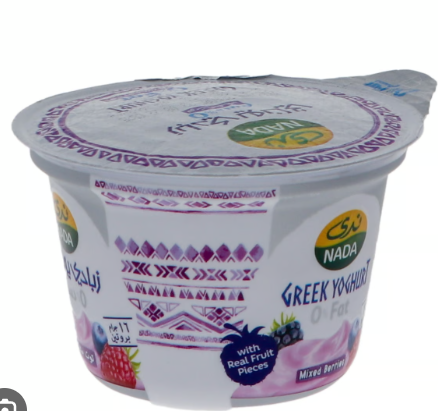 Nada Mixed Berries Greek Yogurt - fat free