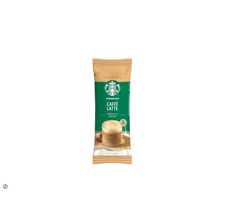 Starbucks Caffe Latte Arabica Instant Coffee Sachet