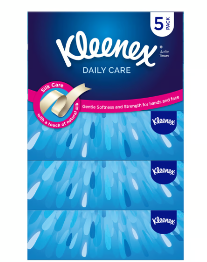 Kleenex Daily Care Facial Tissues 2ply
