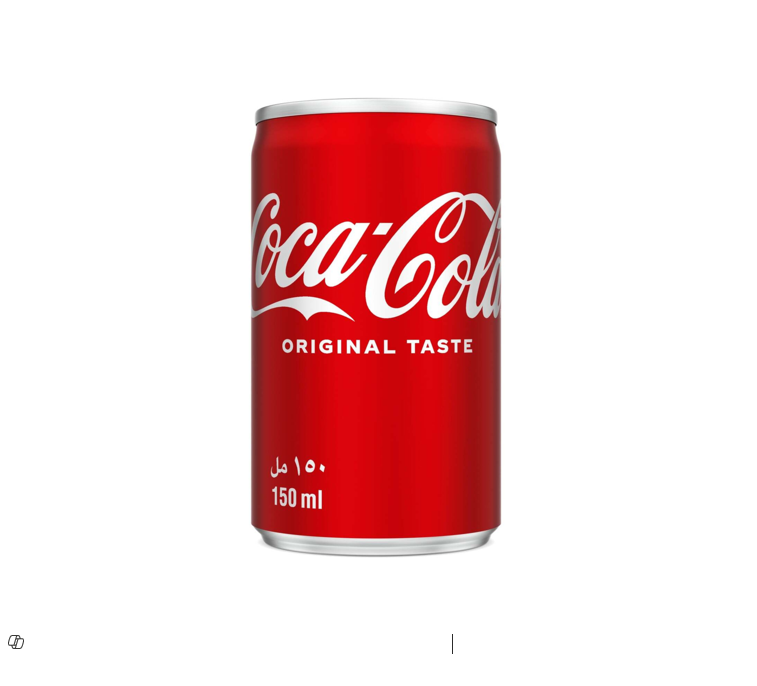 Coca Cola Cans Regular 150ml