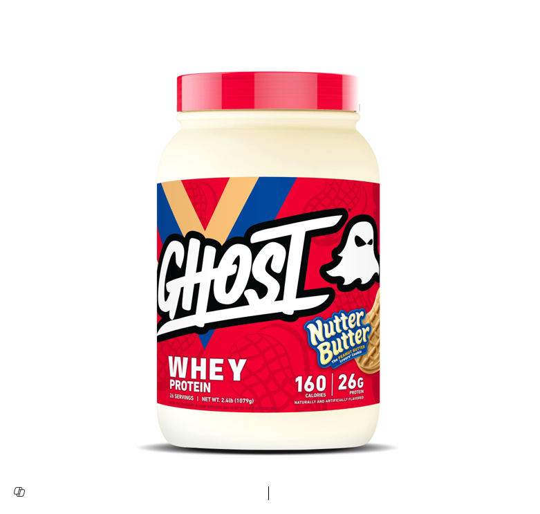 GHOST NUTTER BUTTER WHEY PROTEIN