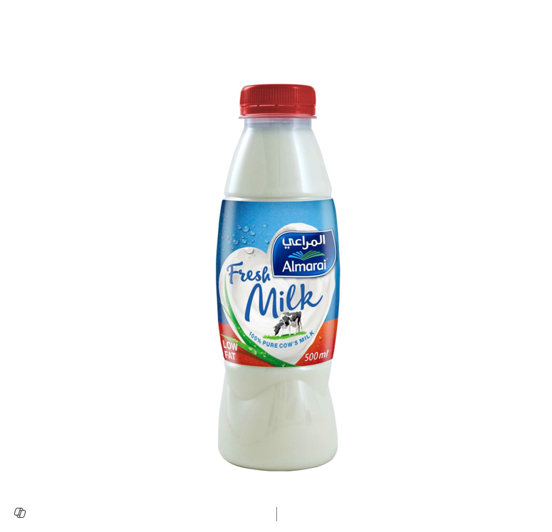 Almarai Fresh Low Fat Milk 500ml