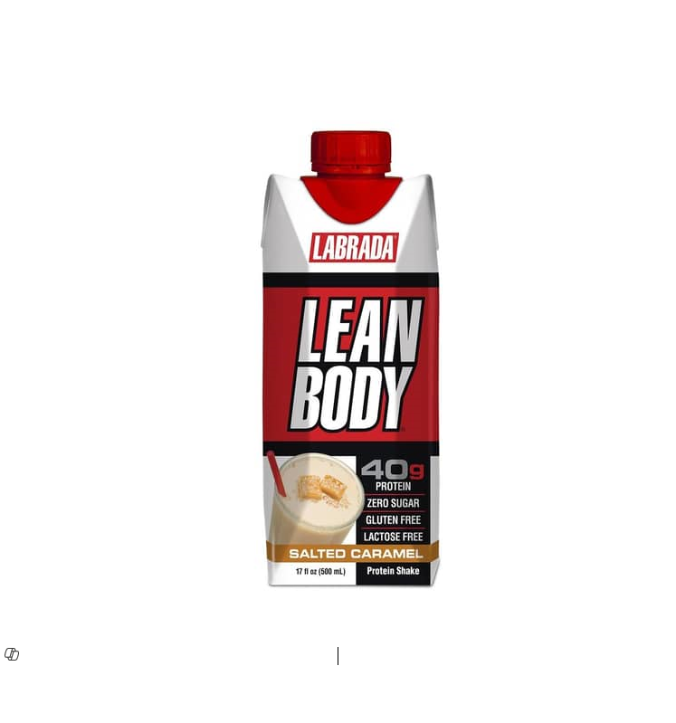 Labrada Lean Body High Protein Salted Caramel Protein Shake 500ml