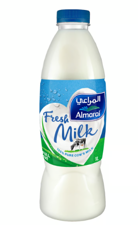 Almarai fresh full fat milk1L