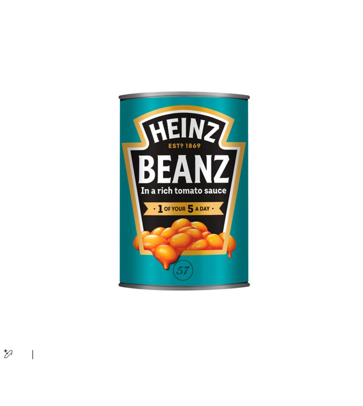 HEINZ BAKED BEANS IN TOMATO SAUCE ARABIC 415GM 
