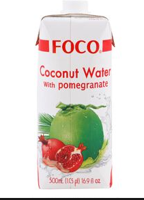 Foco UHT Coconut Water Pomegranate