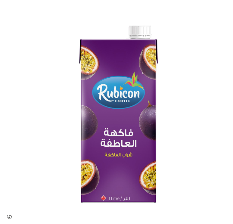 Rubicon Concentrated Long Life Passion Fruit Drink - preservatives free, colors free