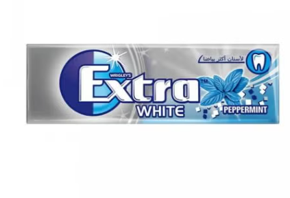  EXTRA WHITE PEPPERMINT GUM